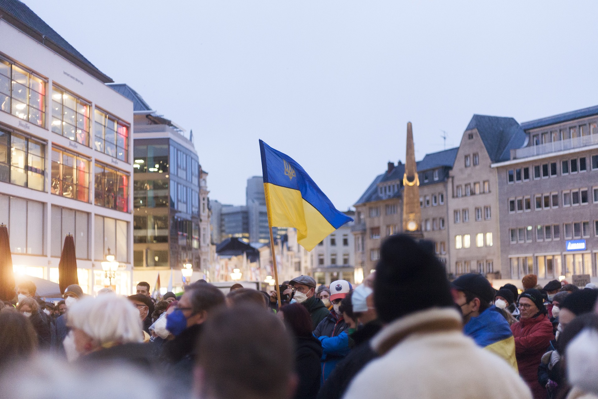 Protest pod ambasadą rosyjską