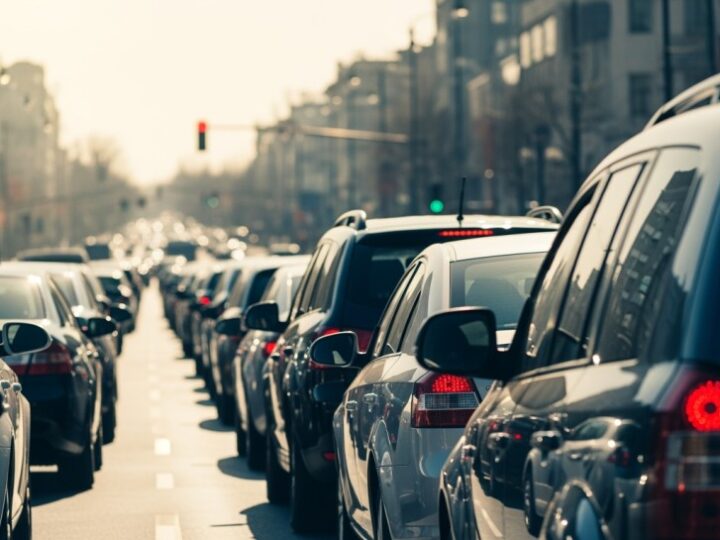 Gigantyczny korek na S8! Kolizja w „szklarniach” sparaliżowała ruch w Warszawie