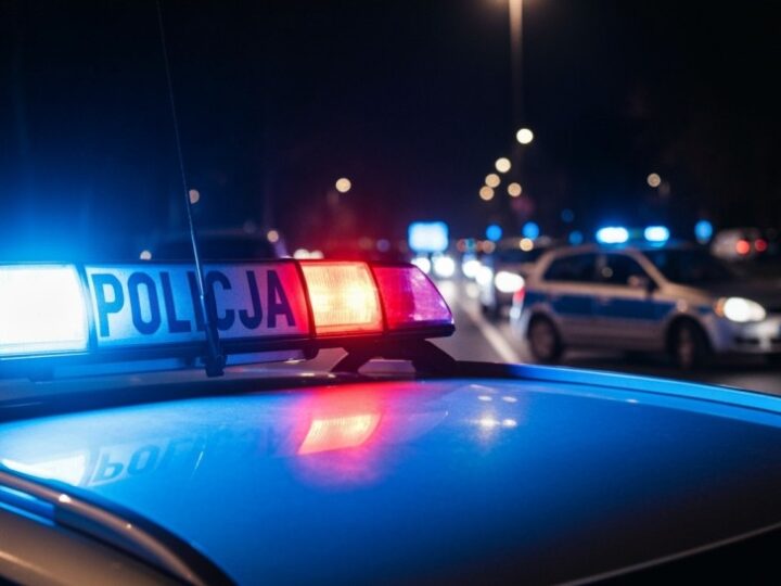 Pijany kierowca z 3,7 promila dachował po uderzeniu w drzewo w Kamionie!