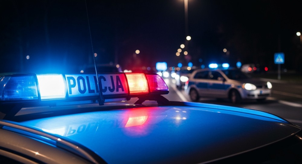 Pijany kierowca z 3,7 promila dachował po uderzeniu w drzewo w Kamionie!