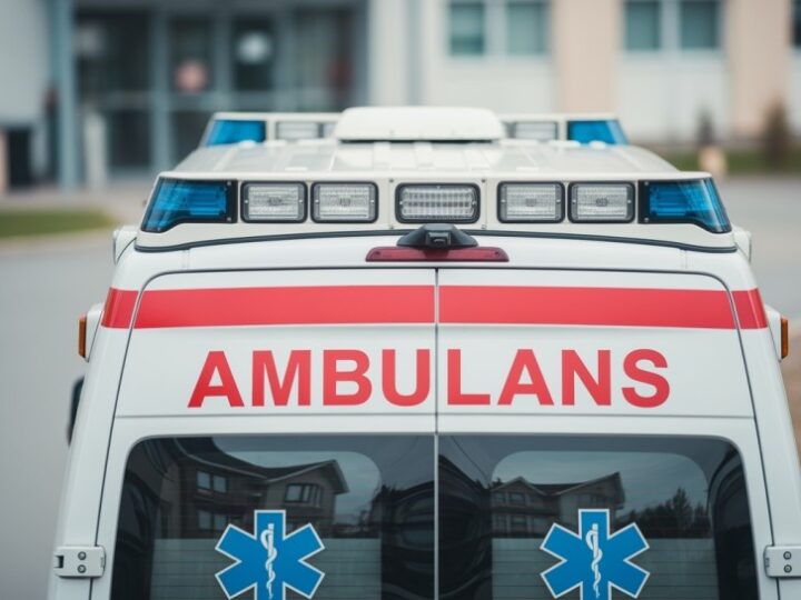 Poważny wypadek w Gajówce: Śmigłowiec ratunkowy ratuje poszkodowanych po zderzeniu z drzewem