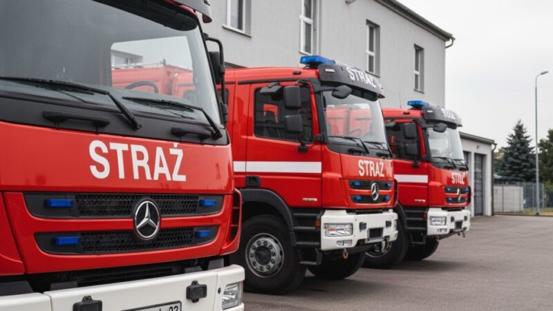 Pożar w Warszawie: Dramaticzne chwile nad Żwirkami i Wigury