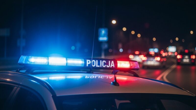 Spalony samochód w Wawrze: Policja bada związek z rozbojem i obawy mieszkańców