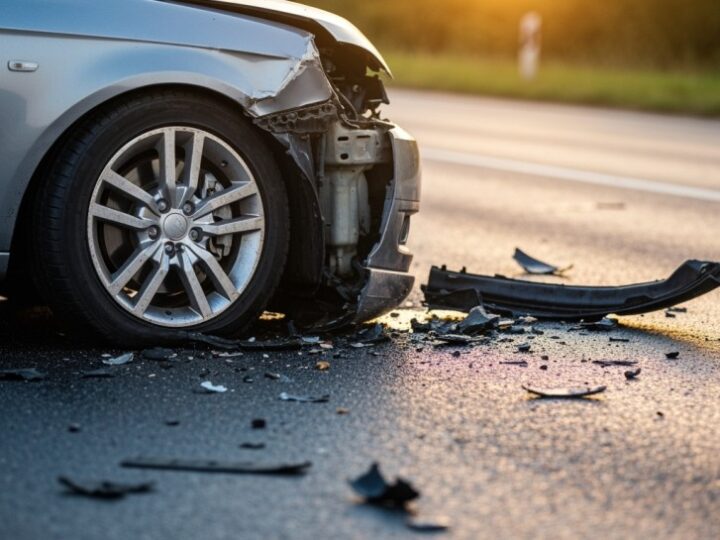 Tragiczna kolizja pod Warszawą: autobus, auto i jeleń w jednym wypadku
