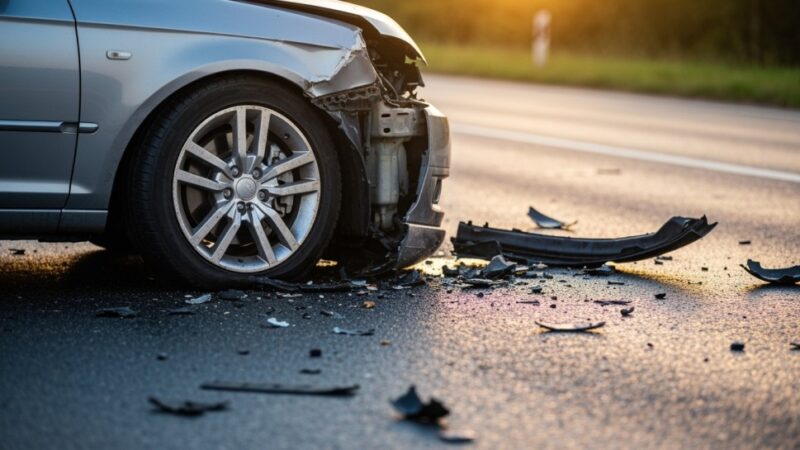 Tragiczna kolizja pod Warszawą: autobus, auto i jeleń w jednym wypadku