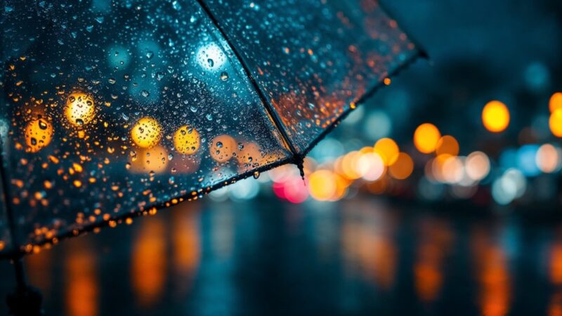 Warszawa w burzowym nastroju: Deszcz i zmienne warunki na 11 września 2025!