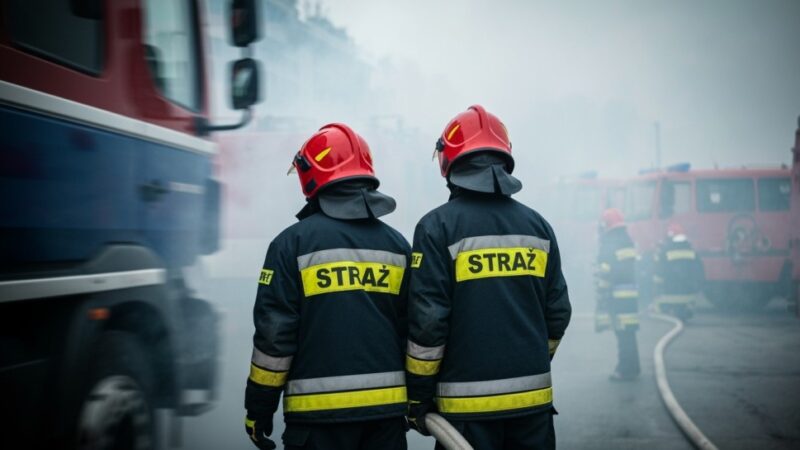 Wybuch i pożar pustostanu w Warszawie: Służby na miejscu, kierowcy w korkach!