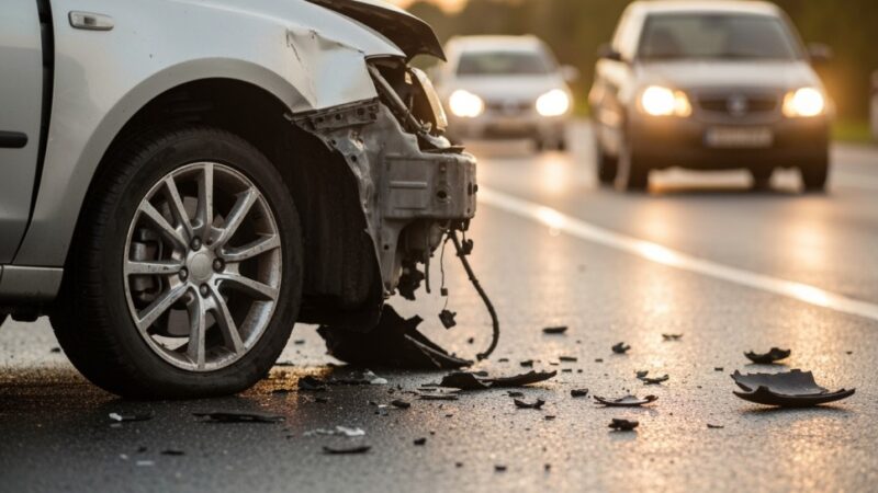 Pijany kierowca uciekł z miejsca kolizji, miał ponad 2,5 promila!
