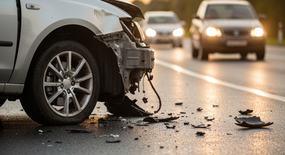 Pijany kierowca uciekł z miejsca kolizji, miał ponad 2,5 promila!