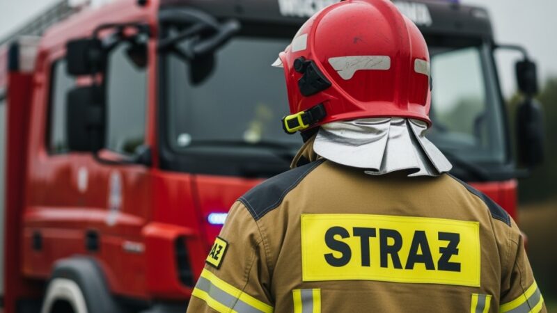 Podpalacz w akcji: Groźny incydent w zabytkowej kamienicy na Tarchomińskiej!