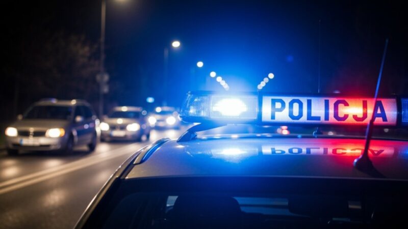 Policjanci po służbie zatrzymali pijanego motorowerzystę w Puszczy Mariańskiej