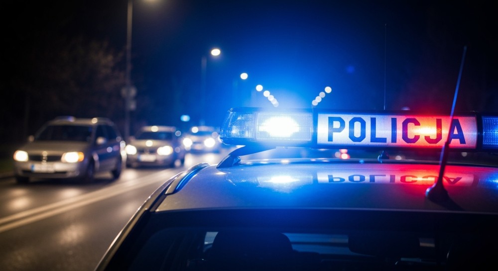 Policjanci po służbie zatrzymali pijanego motorowerzystę w Puszczy Mariańskiej