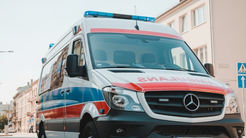 Bohaterska policjantka ratuje życie starszej kobiecie w Miechowie!