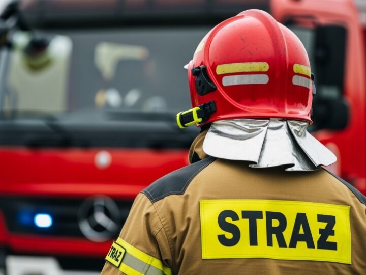 Szybka akcja strażaków ratuje Warszawę przed pożarem altany!