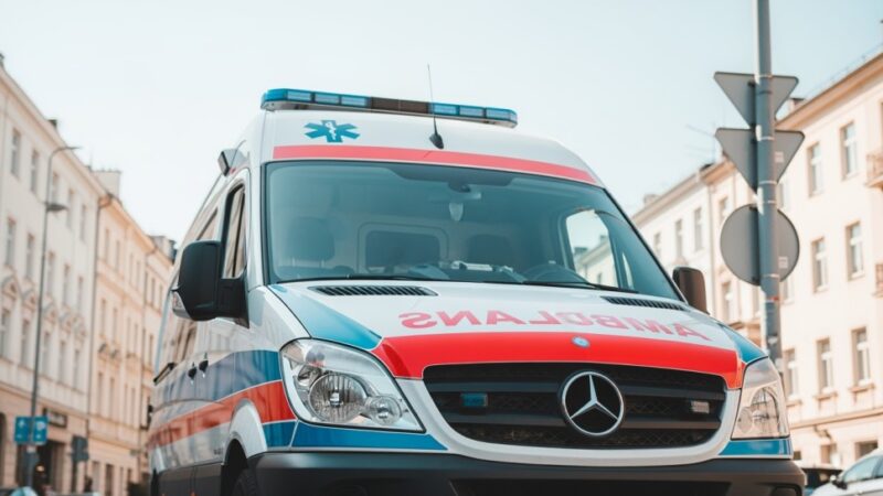 Bohaterska akcja: Kierowca autobusu i policjanci ratują życie mężczyzny!