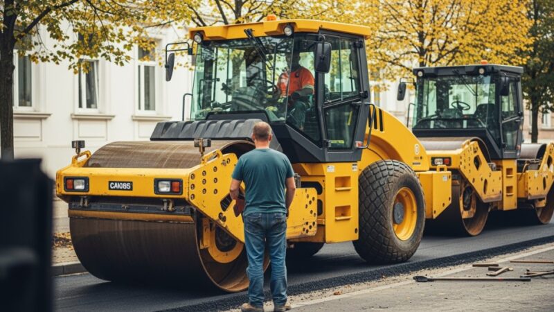 Ulica Dewajtis zamknięta! Trwa budowa progów zwalniających