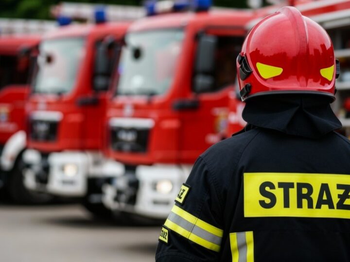 OSP Wesoła w Dniu Niepodległości: Od akcji chemicznych po pożary mieszkań