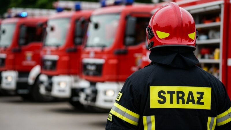 OSP Wesoła w Dniu Niepodległości: Od akcji chemicznych po pożary mieszkań