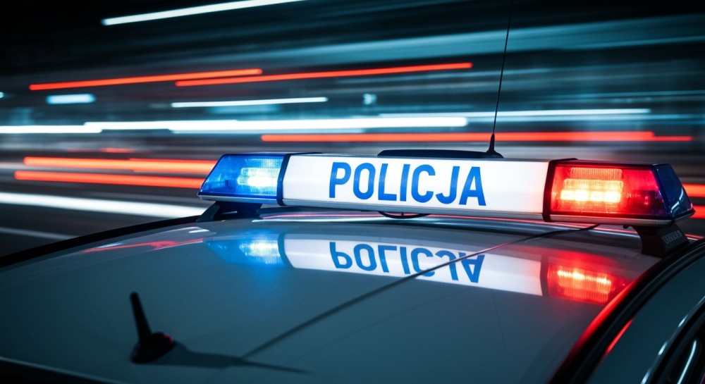 Nietrzeźwy kierowca wbił się w latarnię na Grodziskiej