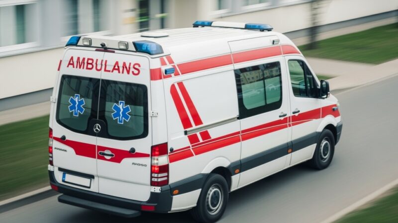 Policja ratuje mężczyznę, który zasłabł na zgromadzeniu w stolicy