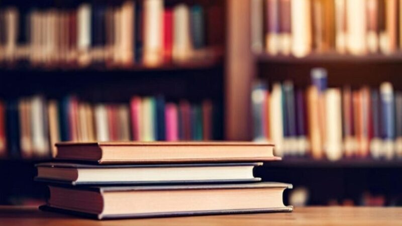 Tomasz Gęsikowski odkrywa sekrety Misia Margolci w bibliotece