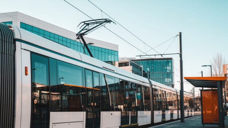 Tramwaje znów na Banacha: Nowa sieć trakcyjna gotowa do jazdy!