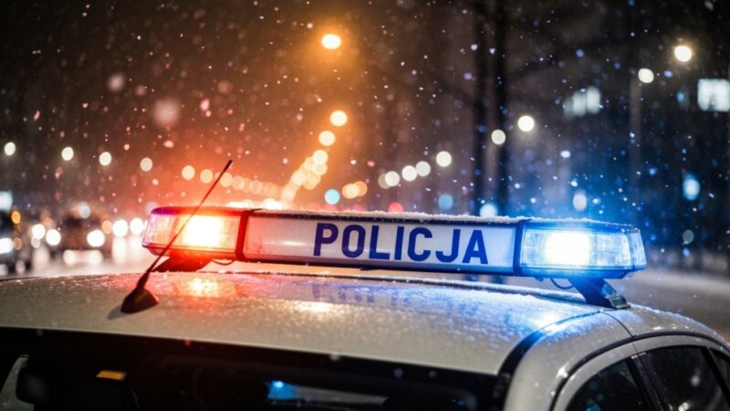 Pijana kierująca dachuje peugeota z 2 promilami alkoholu we krwi