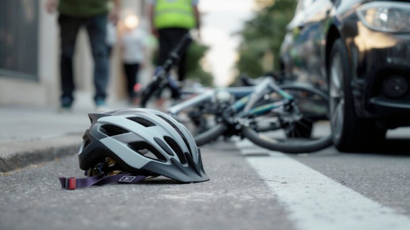 Rowerzyści na podwójnym gazie: policyjna interwencja w Kałuszynie