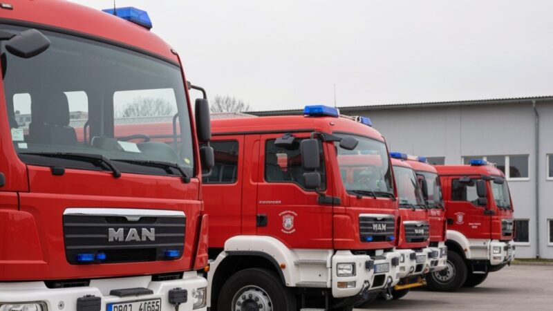 Pożar kontenerów na Bakalarskiej: strażacy w akcji!