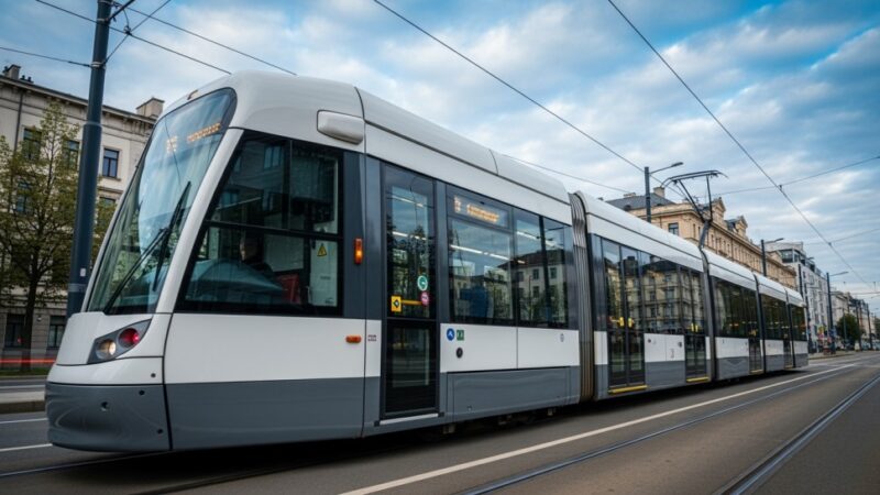 Szybsze tramwaje w Warszawie: Nowe torowisko na ul. Rakowieckiej!