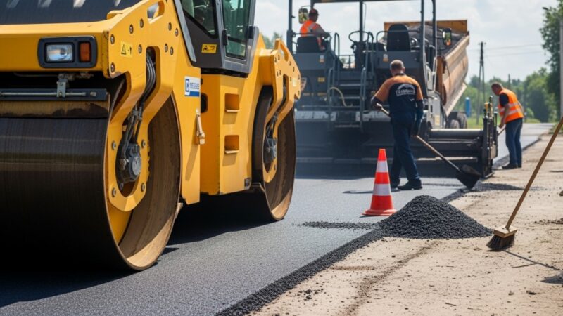 Nowa nawierzchnia na Rosoła – komfort i bezpieczeństwo dla kierowców!