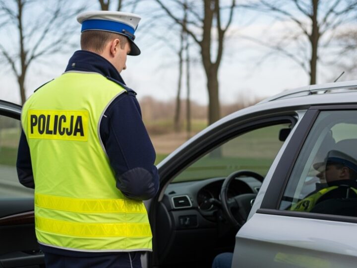 Pijany kierowca z zakazem zatrzymany podczas kontroli w Halinowie