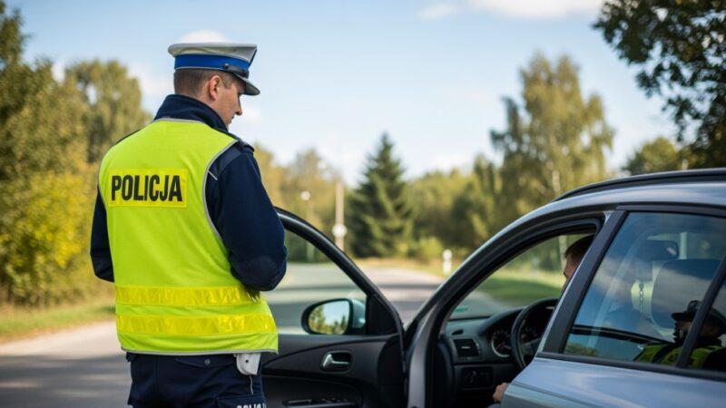 Bezpieczna A2: Policja kontroluje ruch na autostradzie