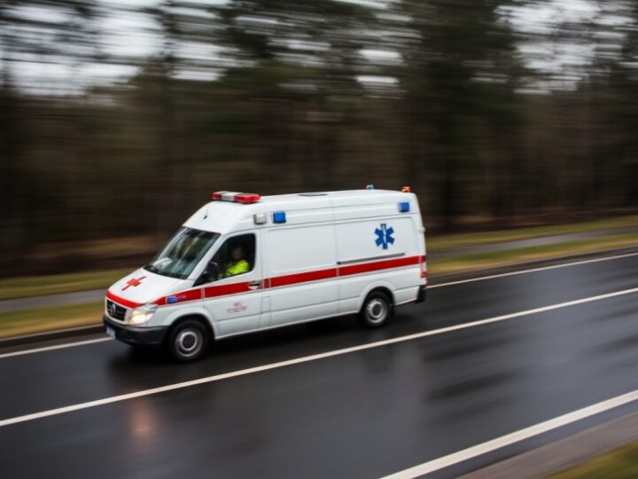 Bohaterska akcja policji: Mężczyzna uratowany z zimowej groźby