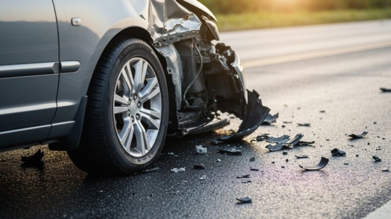 Szybka akcja strażników miejskich po kolizji na skrzyżowaniu