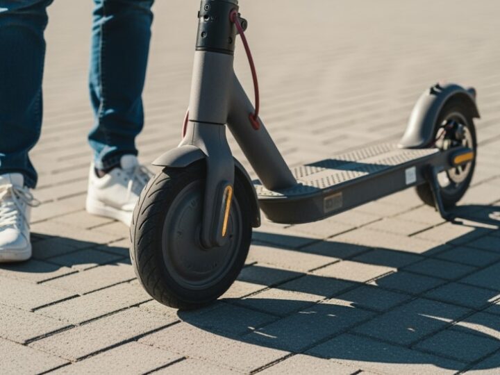 Strażnicy uratowali życie po wypadku na hulajnodze