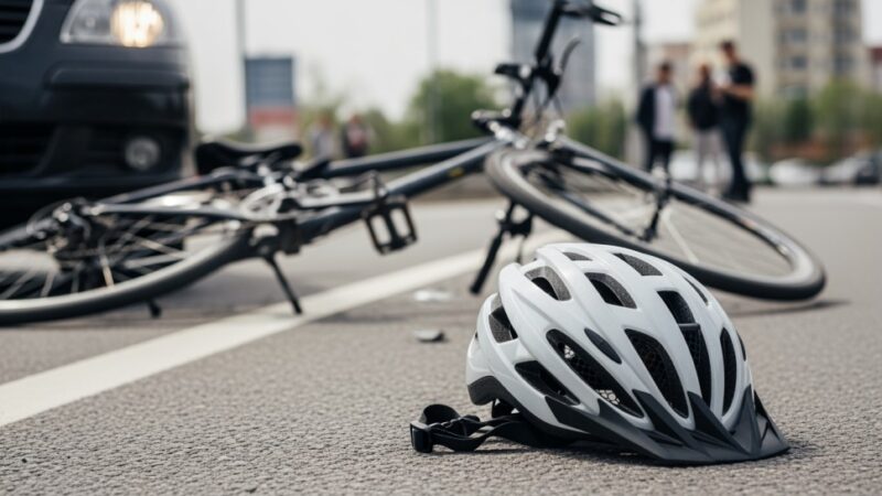 Rowerzysta w niebezpiecznej ucieczce przed policją: sprawa trafi do sądu