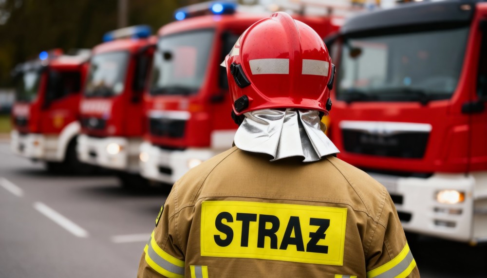 Świąteczne życzenia i błogosławieństwo w Komendzie Miejskiej PSP w Warszawie