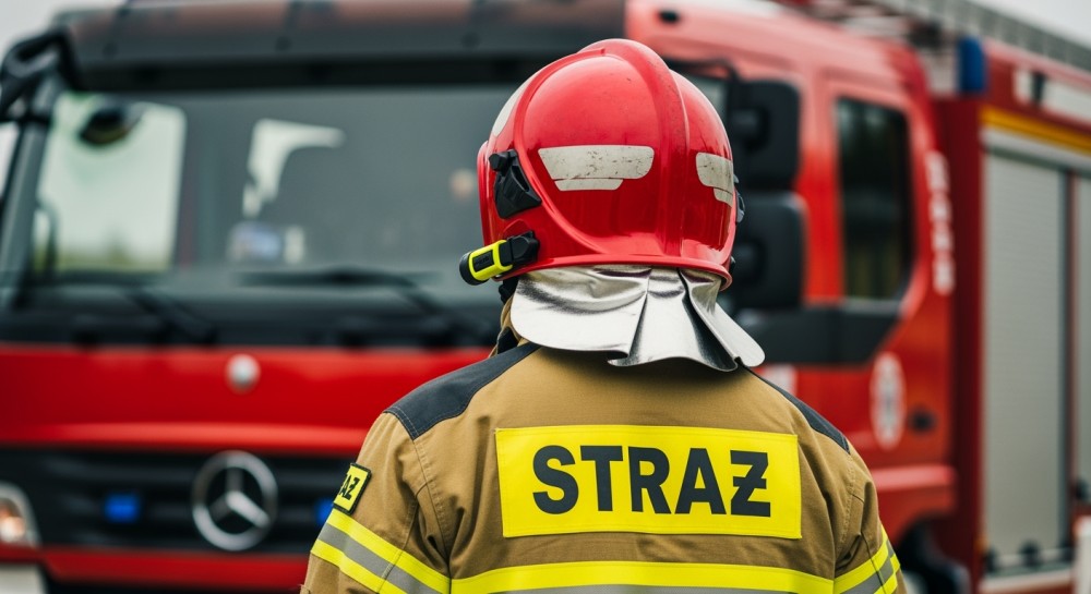 Pożar kontenerów na Bakalarskiej – 36-latek zatrzymany za uszkodzenia mienia