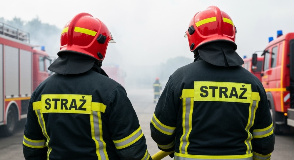 Szybka akcja strażników ratuje mieszkańców Ursusa przed pożarem