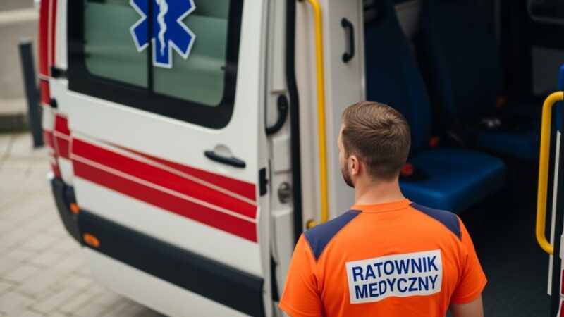 Szybka interwencja służb uratowała 55-latka przed wychłodzeniem