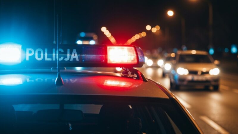 Prowadził mimo zakazu – niebezpieczny kierowca zatrzymany w Błoniu