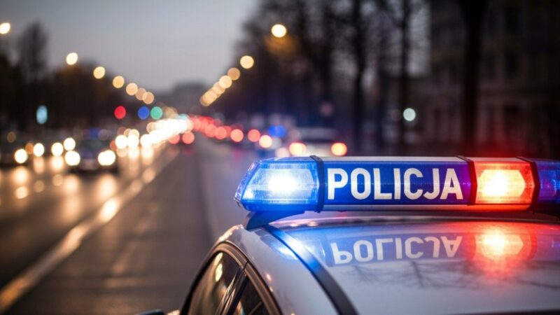 Policja złapała poszukiwanego 43-latka po długim pościgu