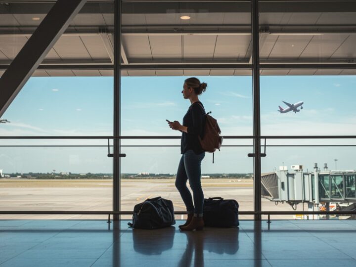 Zagłuszarka na Okęciu: Mężczyzna zatrzymany po podejrzanym zachowaniu