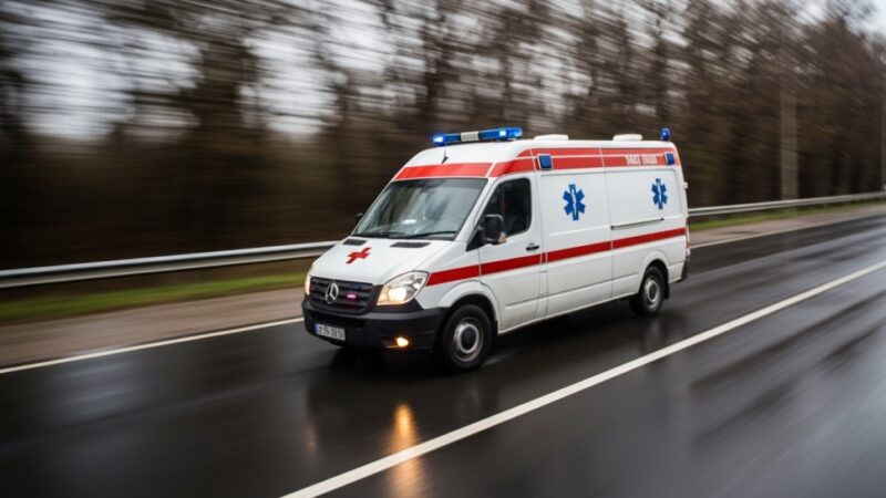 Zamarznięty staw w Ładzyniu: Niebezpieczne zdarzenie ostrzega przed jazdą po lodzie