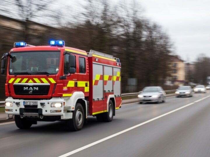 Pożar na giełdzie kwiatowej w Warszawie: strażacy w akcji w nocy!