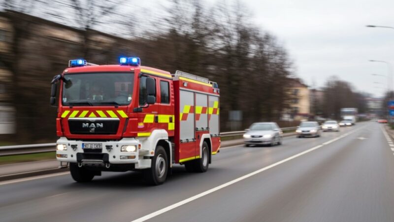 Pożar na giełdzie kwiatowej w Warszawie: strażacy w akcji w nocy!