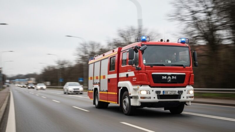 Płonący domek na Targówku: Ewakuacja w ostatniej chwili!