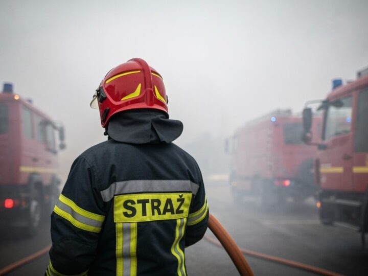 Pożar w Warszawie: strażacy uratowali zwierzęta i ewakuowali mieszkańców