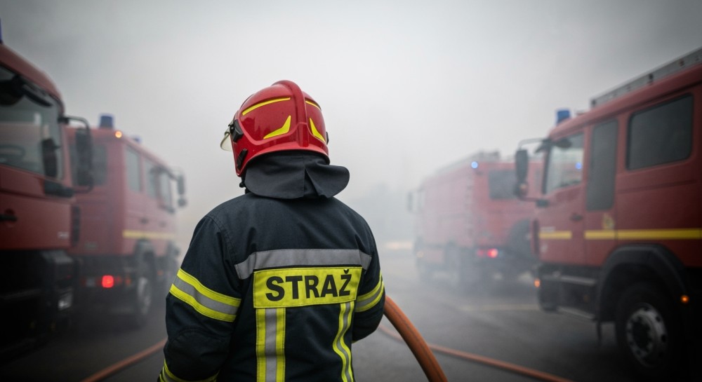 Pożar w Warszawie: strażacy uratowali zwierzęta i ewakuowali mieszkańców